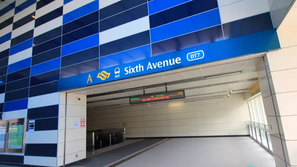 Sixth Avenue MRT Station